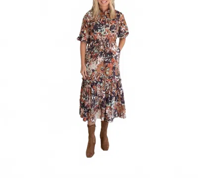 Olivia By Livro Grace Mini Dress In Brown