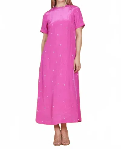 Olivia By Livro Gwenyth Dress In Dragonfruit In Pink