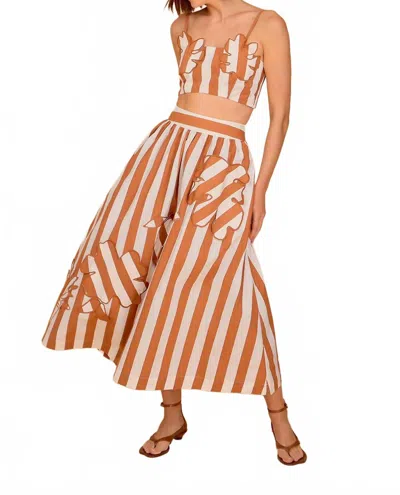 Olivia By Livro Kit Skirt In Ceramica In Multi