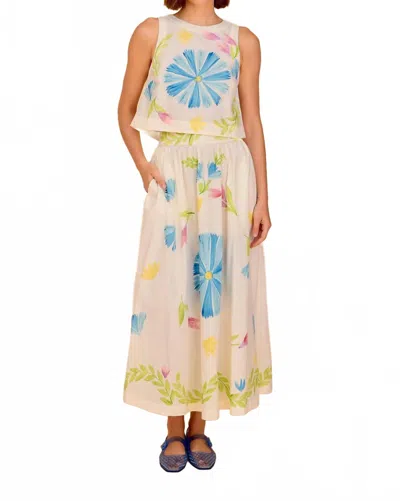 Olivia By Livro Kit Skirt In Flora Painted In Multi