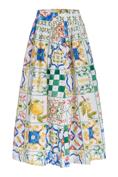 Olivia By Livro Kit Skirt Majolica In White
