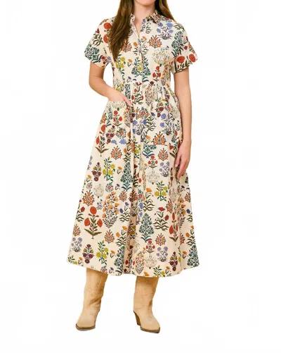 Olivia By Livro Lakelyn Dress In Garden Of Wales In Multi