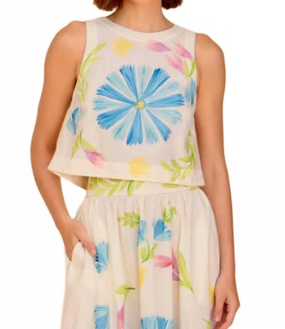 Olivia By Livro Women's Dani Top In Flora Painted In Multi