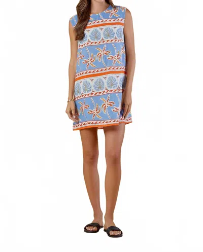 Olivia By Livro Wynn Dress In Palma In Blue