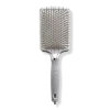 Olivia Garden Ceramic + Ion Anti-static Cushioned Rectangular Paddle Brush - 2-3/4"