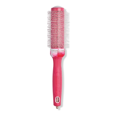 Olivia Garden Ceramic + Ion Pink Marble Thermal Brush - 1-3/8"