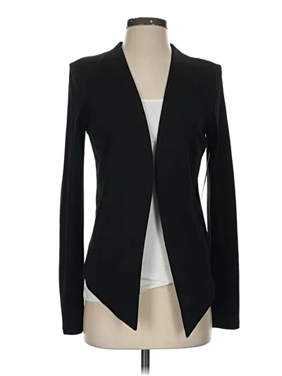 Pre-owned Olivia Grey Blazer Jacket In Black