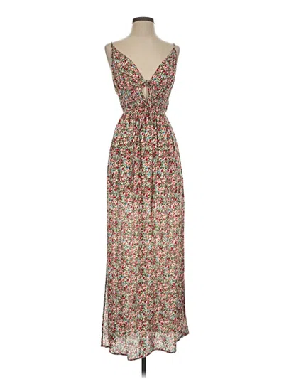 Pre-owned Olivia Grey Casual Dress In Brown