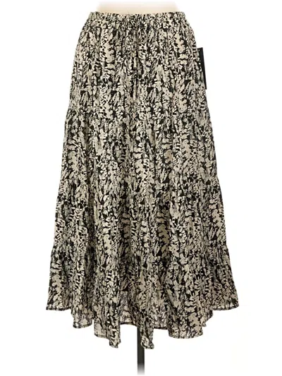 Pre-owned Olivia Grey Casual Skirt In Black