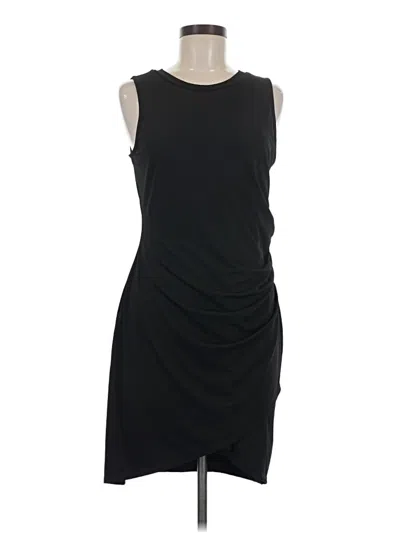 Pre-owned Olivia Grey Cocktail Dress In Black