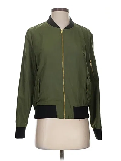Pre-owned Olivia Grey Jacket In Green
