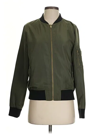 Pre-owned Olivia Grey Jacket In Green
