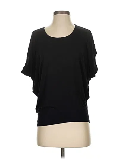 Pre-owned Olivia Grey Short Sleeve T-shirt In Black