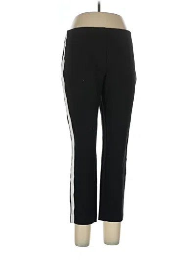 Pre-owned Olivia Grey Track Pants In Black