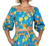Olivia James The Label Surrey Skirt In Citron In Orange