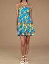 Olivia James The Label Capri Dress In 125 In Multi