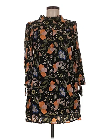 Pre-owned Olivia James The Label Casual Dress In Black
