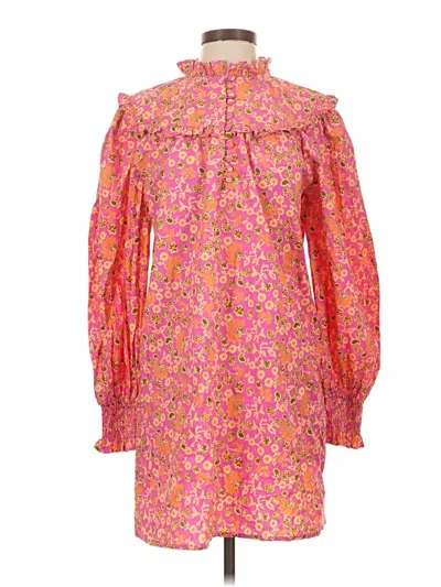 Pre-owned Olivia James The Label Casual Dress In Pink