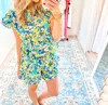 Olivia James The Label Chandler Short In Hidden Paradise In Multi