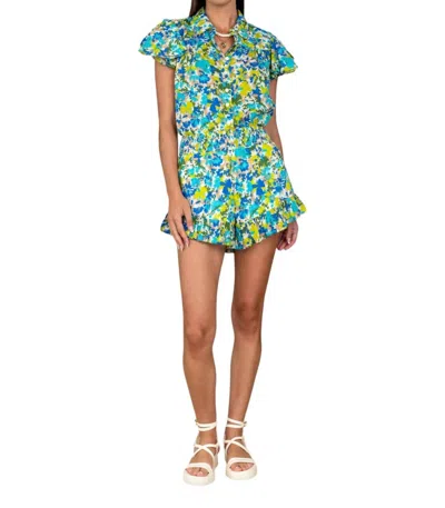 Olivia James The Label Chandler Short In Hidden Paradise In Multi