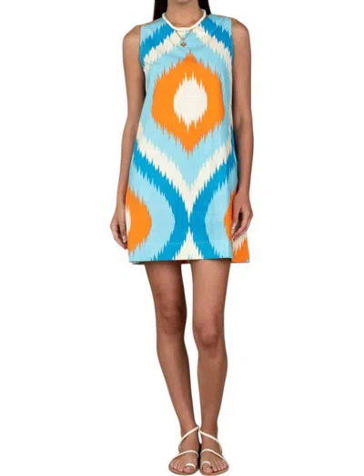 Olivia James The Label Ellie Dress In Portofino In Multi
