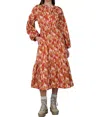 Olivia James The Label Emory Dress In Treetop In Multi