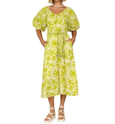 Olivia James The Label Penny Dress In Sunshine In Yellow