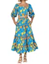 Olivia James The Label Surrey Skirt In Citron In Orange