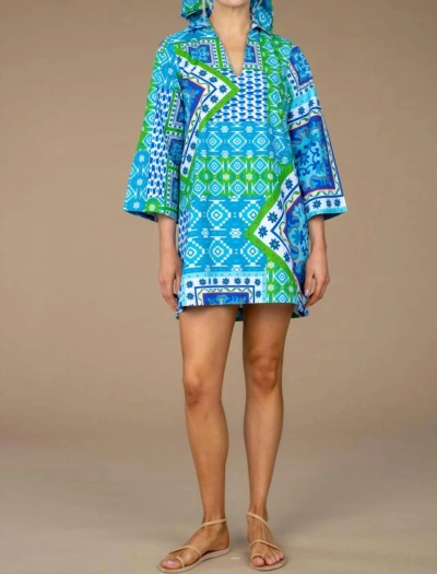 Olivia James The Label The Taylor Dress In Santorini In Multi