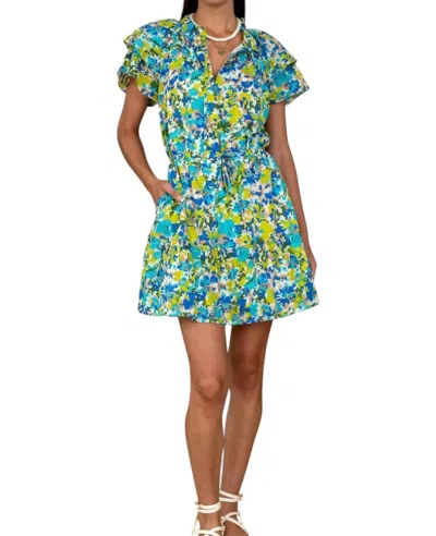 Olivia James The Label Tinsley Dress In Hidden Paradise In Multi
