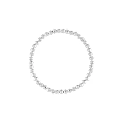 Olivia Le Women's 4mm Sterling Silver Bubble Bead Bracelet In Gold