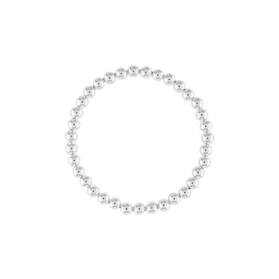 Olivia Le Women's 5mm Sterling Silver Bubble Bead Bracelet