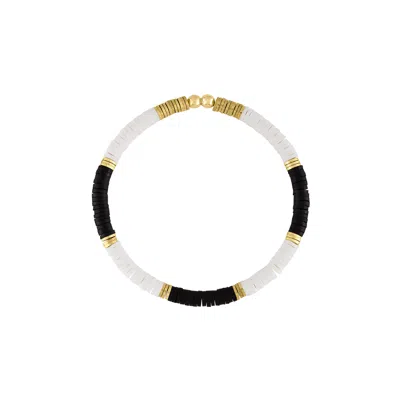 Olivia Le Women's Black Seychelles Bead Bracelet