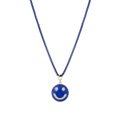 Olivia Le Women's Blue Happy Day's Necklace