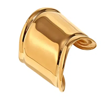 Olivia Le Women's Bold Statement Gold Cuff Bracelet