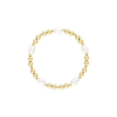 Olivia Le Women's La Perla 14k Gold Filled Pearl Bracelet