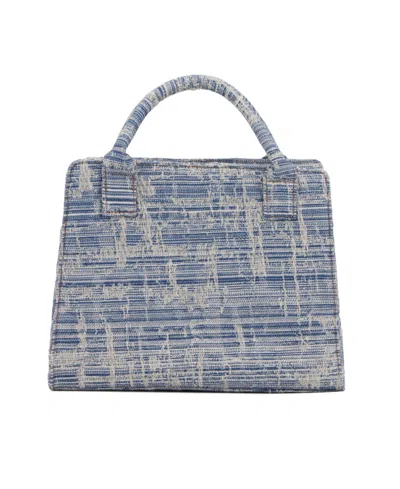 Olivia Miller Adriana Satchel Bag In Denim Blue