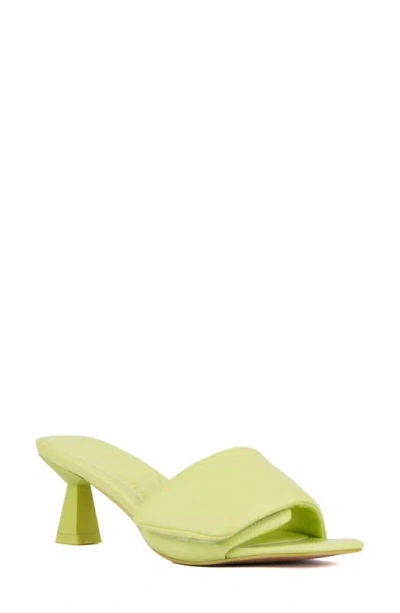 Olivia Miller Allure Sandal In Yellow