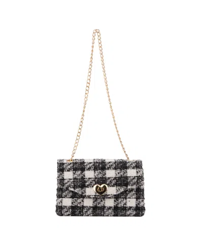 Olivia Miller Amara Crossbody Bag In Black,white