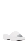 Olivia Miller Ambition Slide Sandal In White