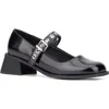 Olivia Miller Asteroid Mary Jane Flat In Black
