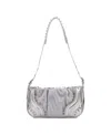 Olivia Miller Bianca Shoulder Bag In Silver Metallic