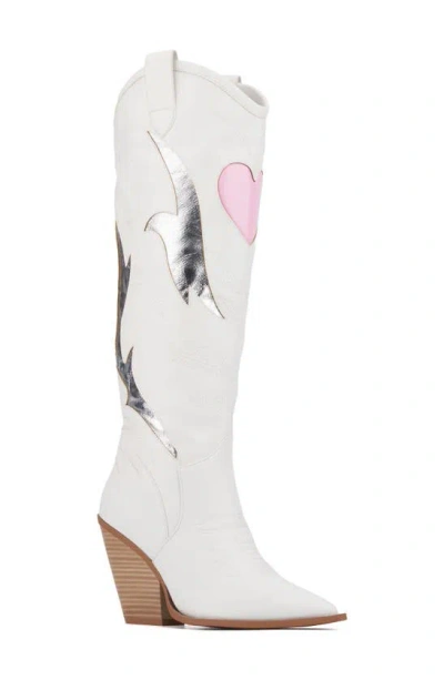 Olivia Miller Blushing Beauty Western Boot In White