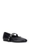 Olivia Miller Element Mary Jane Flat In Black