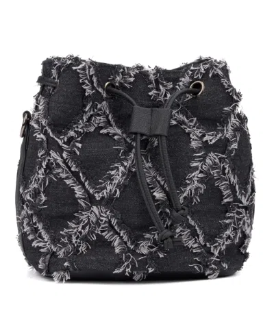 Olivia Miller Ilana Crossbody Bucket Bag In Black