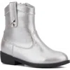 Olivia Miller Kids' Electric Energy Western Boot In Metallic
