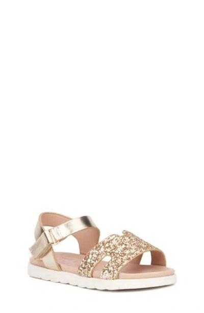OLIVIA MILLER OLIVIA MILLER KIDS' GLITTER GLOW SANDAL