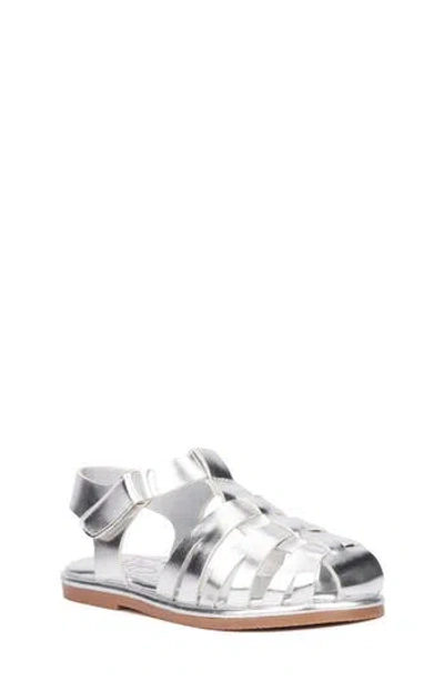 Olivia Miller Kids' Metallic Fisherman Sandal