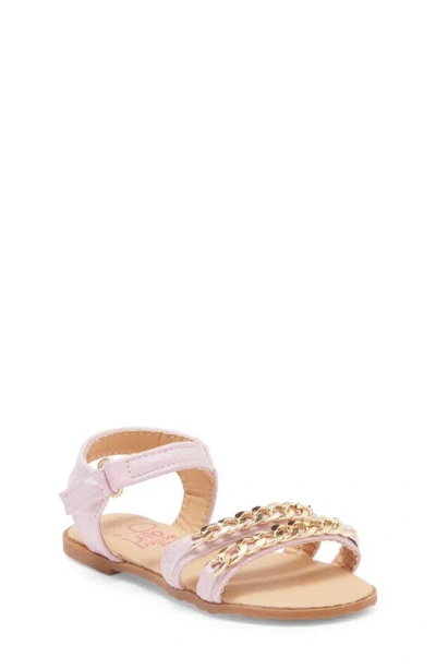 Olivia Miller Kids' Omg Chain Sandal In Pink