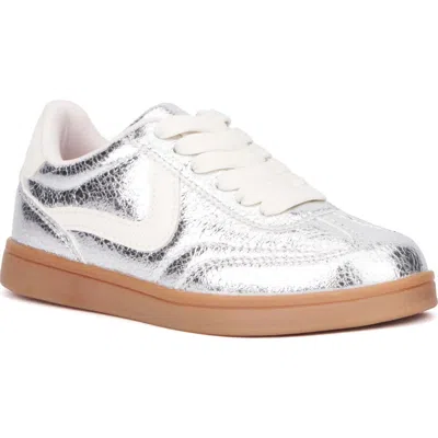 Olivia Miller Kids' Shimmer Sneaker In Metallic